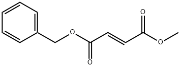 2-Butenedioic acid (2E)-, methyl phenylmethyl ester 구조식 이미지