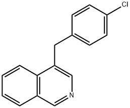 4-(4-Chlorobenzyl)isoquinoline 구조식 이미지