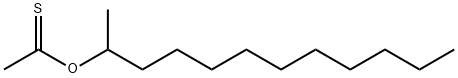 Ethanethioic acid, S-dodecyl ester Structure