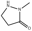 3-Pyrazolidinone, 2-methyl- 구조식 이미지