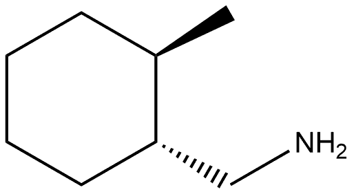 Cyclohexanemethylamine, 2-methyl-, trans- Structure