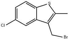 3-(bromomethyl)-5-chloro-2-methyl-1-benzothiophene Structure