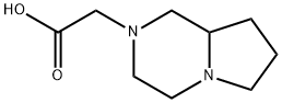 2-(3,4,6,7,8,8a-Hexahydro-1H-pyrrolo[1,2-a]pyrazin-2-yl)acetic acid Structure