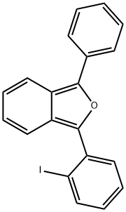 Isobenzofuran, 1-(2-iodophenyl)-3-phenyl- Structure