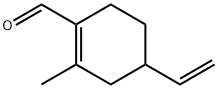 1-Cyclohexene-1-carboxaldehyde, 4-ethenyl-2-methyl- Structure