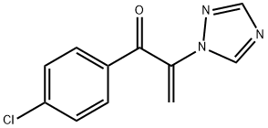 2-Propen-1-one, 1-(4-chlorophenyl)-2-(1H-1,2,4-triazol-1-yl)- Structure