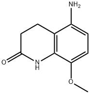 5-amino-8-methoxy-1,2,3,4-tetrahydroquinolin-2-o
ne Structure