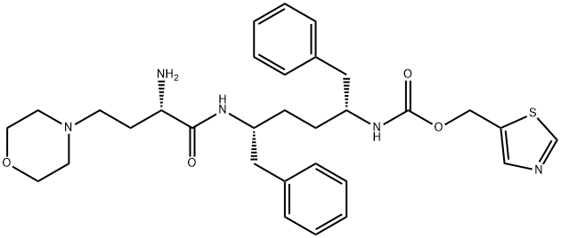 Cobicistat Impurity 2 TriHCl Structure