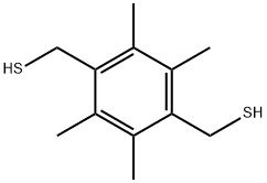 1,4-Benzenedimethanethiol, 2,3,5,6-tetramethyl- Structure