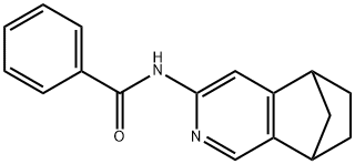 N-(5,6,7,8-Tetrahydro-5,8-methanoisoquinolin-3-yl)benzamide Structure