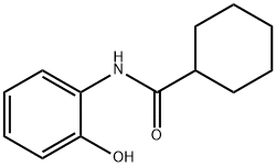 Cyclohexanecarboxamide, N-(2-hydroxyphenyl)- Structure