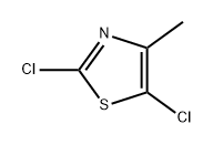 Thiazole, 2,5-dichloro-4-methyl- Structure