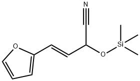 (E)-4-(Furan-2-yl)-2-((trimethylsilyl)oxy)but-3-enenitrile Structure