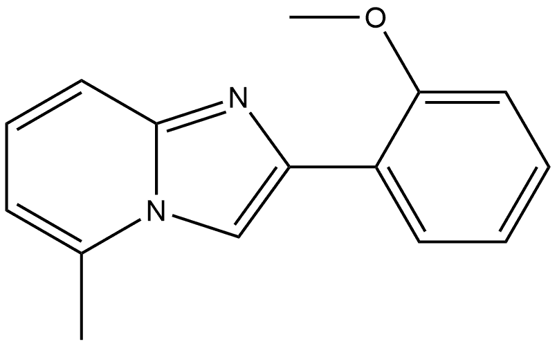 2-(2-Methoxyphenyl)-5-methylimidazo[1,2-a]pyridine Structure