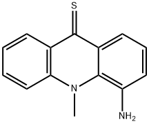 9(10H)-Acridinethione, 4-amino-10-methyl- Structure