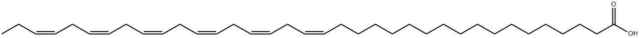 18,21,24,27,30,33-Hexatriacontahexaenoic acid, (18Z,21Z,24Z,27Z,30Z,33Z)- Structure