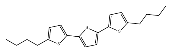 2,2':5',2''-Terthiophene, 5,5''-dibutyl- Structure