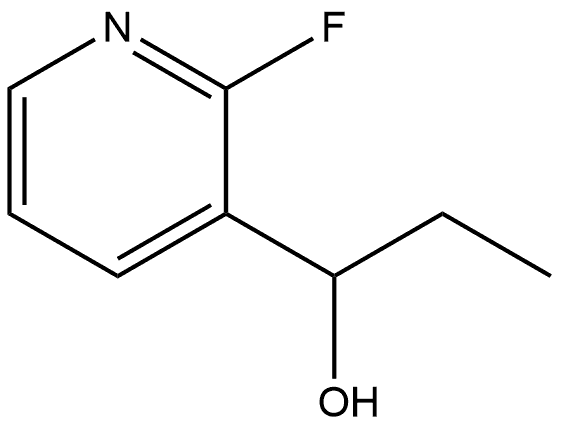 3-Pyridinemethanol, alpha-ethyl-2-fluoro- 구조식 이미지
