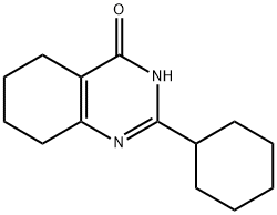 2-Cyclohexyl-5,6,7,8-tetrahydroquinazolin-4(1H)-one 구조식 이미지