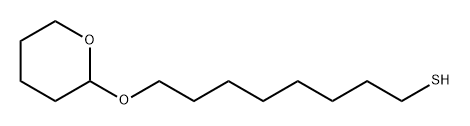 1-Octanethiol, 8-[(tetrahydro-2H-pyran-2-yl)oxy]- Structure