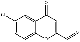 6-Chloro-4-oxo-4H-chromene-2-carbaldehyde 구조식 이미지