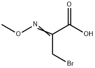 Propanoic acid, 3-bromo-2-(methoxyimino)- 구조식 이미지