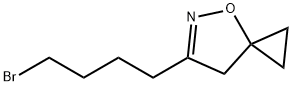 6-(4-Bromobutyl)-4-oxa-5-azaspiro[2.4]hept-5-ene Structure
