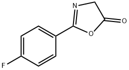 5(4H)-Oxazolone, 2-(4-fluorophenyl)- Structure