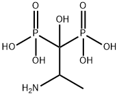Phosphonic acid, (2-amino-1-hydroxypropylidene)bis- (9CI) Structure