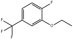 Benzene, 2-ethoxy-1-fluoro-4-(trifluoromethyl)- Structure