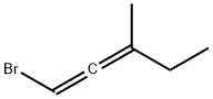 1,2-Pentadiene, 1-bromo-3-methyl- 구조식 이미지