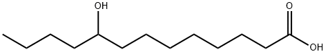 Tridecanoic acid, 9-hydroxy- Structure