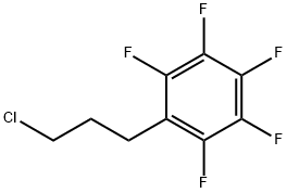 1-(3-Chloropropyl)-2,3,4,5,6-pentafluorobenzene Structure