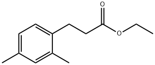 Benzenepropanoic acid, 2,4-dimethyl-, ethyl ester Structure