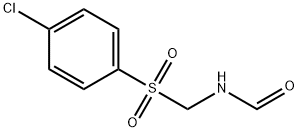 Formamide, N-[[(4-chlorophenyl)sulfonyl]methyl]- Structure