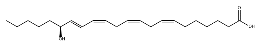 7,10,13,15-Docosatetraenoic acid, 17-hydroxy-, (7Z,10Z,13Z,15E,17S)- 구조식 이미지