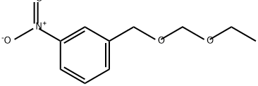 Benzene, 1-[(ethoxymethoxy)methyl]-3-nitro- Structure