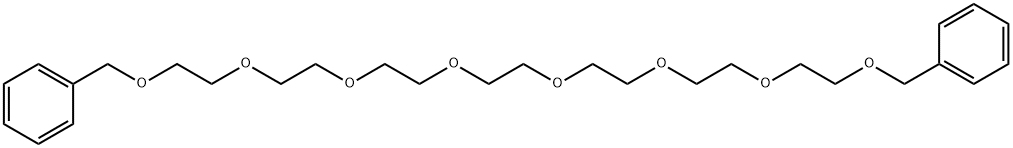 2,5,8,11,14,17,20,23-Octaoxatetracosane, 1,24-diphenyl- Structure