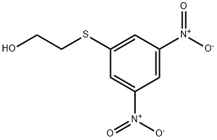 Ethanol, 2-[(3,5-dinitrophenyl)thio]- Structure