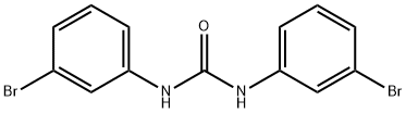 Urea, N,N'-bis(3-bromophenyl)- 구조식 이미지
