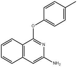 1-(p-Tolyloxy)isoquinolin-3-amine Structure