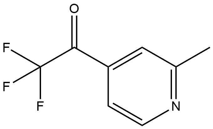 2,2,2-Trifluoro-1-(2-methylpyridin-4-yl)ethanone Structure