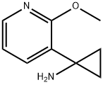 1-(2-METHOXYPYRIDIN-3-YL)CYCLOPROPANAMINE 구조식 이미지