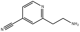 2-(2-Aminoethyl)isonicotinonitrile 구조식 이미지