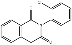 2-(2-Chlorophenyl)isoquinoline-1,3(2H,4H)-dione 구조식 이미지
