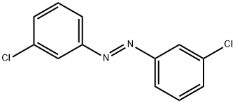 Diazene, 1,2-bis(3-chlorophenyl)-, (1E)- 구조식 이미지