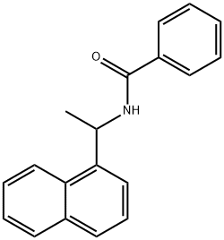 N-(1-(Naphthalen-1-yl)ethyl)benzamide 구조식 이미지