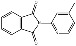 2-(4-Methylpyridin-2-yl)isoindoline-1,3-dione 구조식 이미지