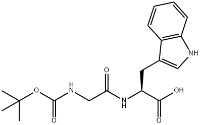 Tryptophan, N-(N-carboxyglycyl)-, N-tert-butyl ester (6CI,7CI) 구조식 이미지