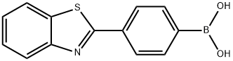 Boronic acid, B-[4-(2-benzothiazolyl)phenyl]- Structure